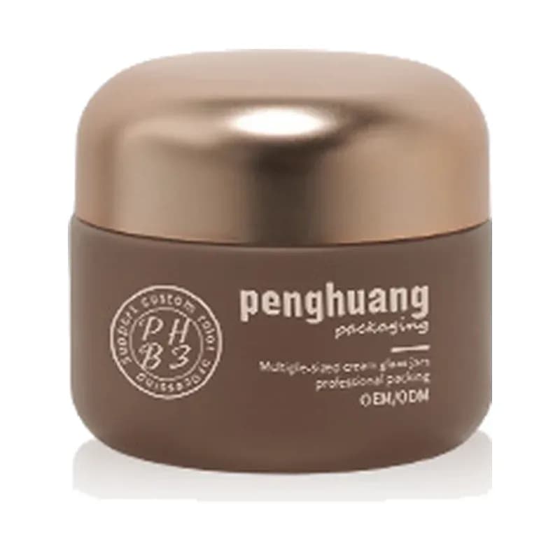 Cosmetic packaging — 50G Glass Cream Jar
