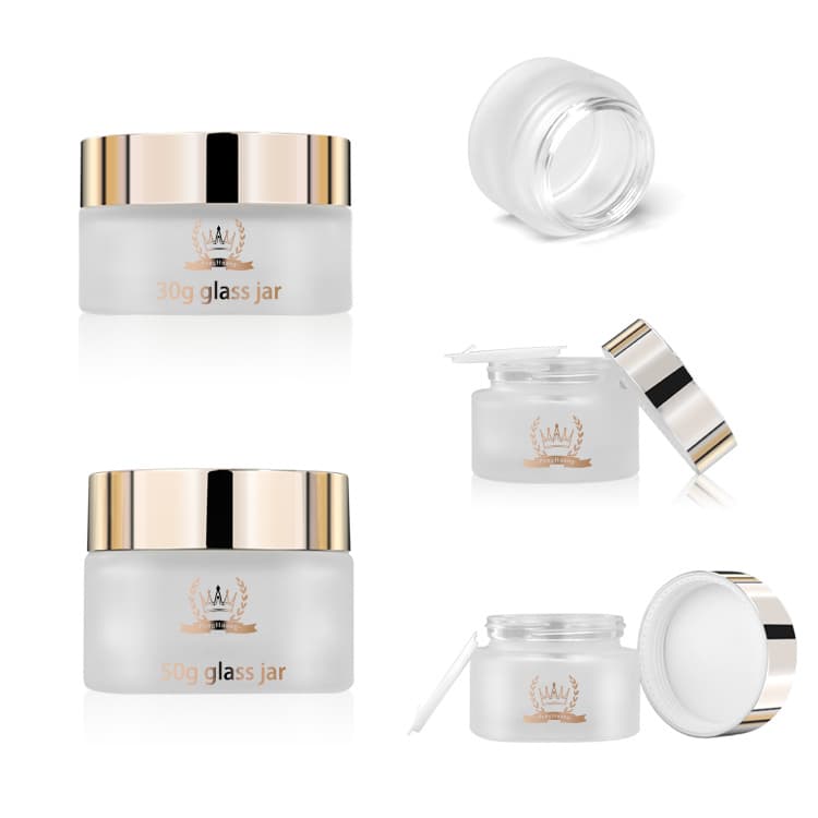 50g Frosted Glass Cream Jar Supplier: How to Choose OEM Packaging