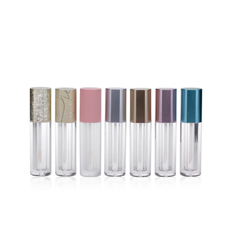 Cosmetic packaging — Private Label Luxury Fashion Container Clear Empty Lipgloss Tube Packaging