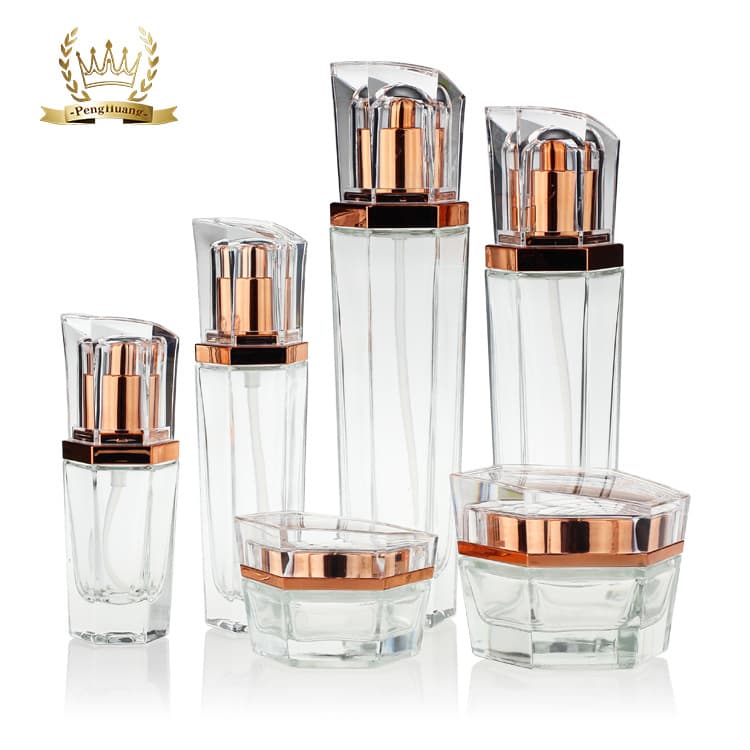 Glass Jar Supplier Guide: How to Choose Transparent Bottles with Gold Pumps