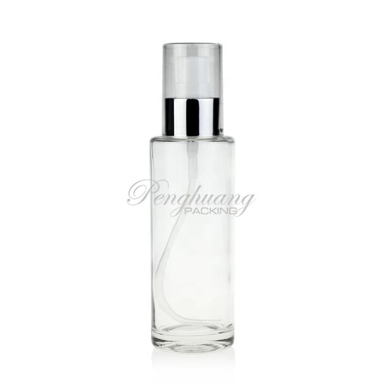 Cosmetic packaging — hot sale pump cosmetic package bottle 100ml lotion bottle china wholesaler
