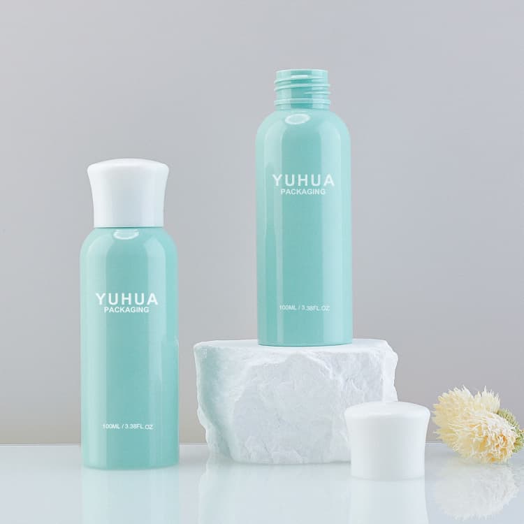 Cosmetic packaging — High Quality Cosmetic Plastic Bottle 100ml Travel Size Empty Transparent Dispenser Container for Skincare Packaging
