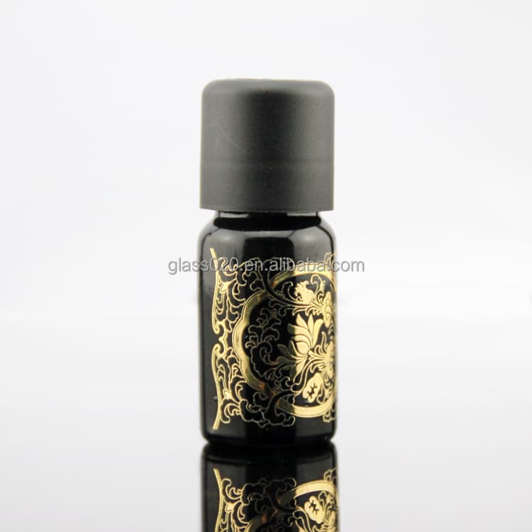 Cosmetic packaging — 10-100ml Olive Oil Bottles Dropper Bottle Glass Dropper Bottle Empty with Plastic Cap