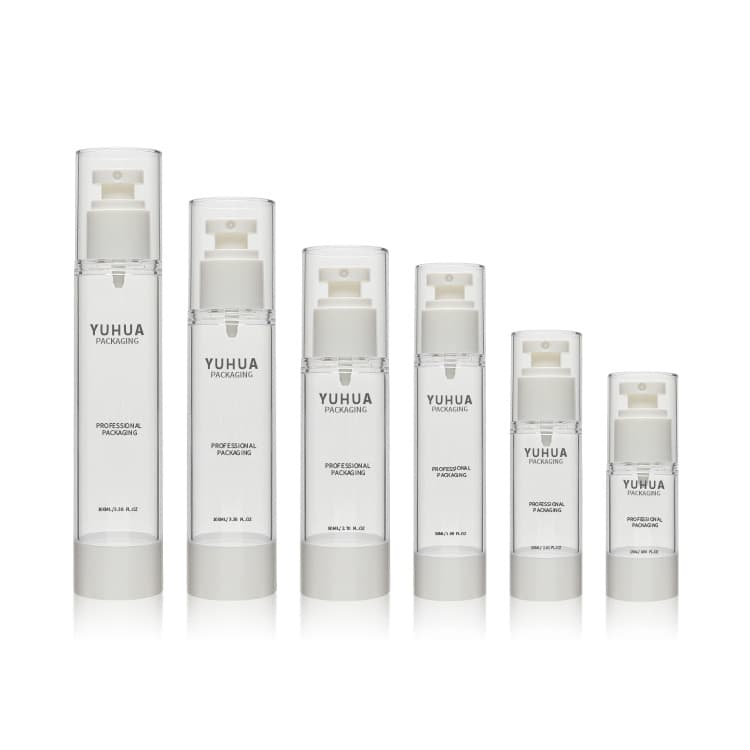Cosmetic packaging — Recyclable PET Plastic Mist Sprayer Bottles 30ml-120ml Airless Pump Lotion Cosmetic Packaging for Skin Care Serum
