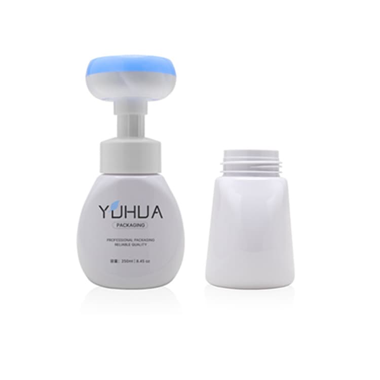Cosmetic packaging — Top Selling Liquid Containers Mousse Bubble Bottle Hand Sanitizer Face Cream Skincare Fancy Plastic Airless Foaming Pump Bottle