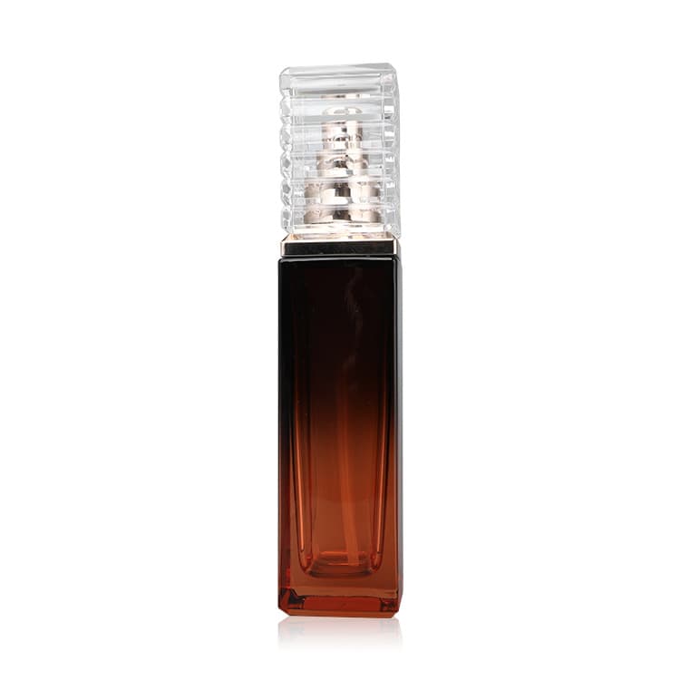 Cosmetic packaging — New desigh Glass Lotion Bottle 40ml/100ml /120ml with color changing Cosmetic Packaging Bottles Set Container