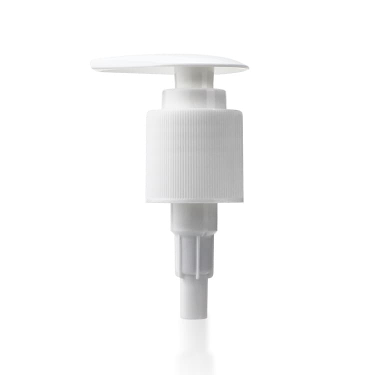 Cosmetic packaging — 28/415 white cosmetic packaging cream lotion pump treatment pump