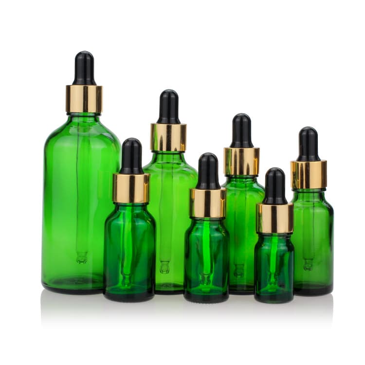 Cosmetic packaging — Wholesale 10ml 20ml 30ml  essential oil bottles cosmetic packaging glass bottle with dropper cap pump skincare bottles
