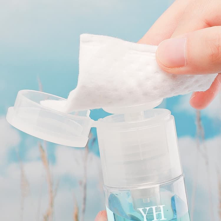 Cosmetic packaging — New Arrival Cleansing Packaging Container 50ml 60ml Makeup Remove Water Toner Bottle with Press Pump