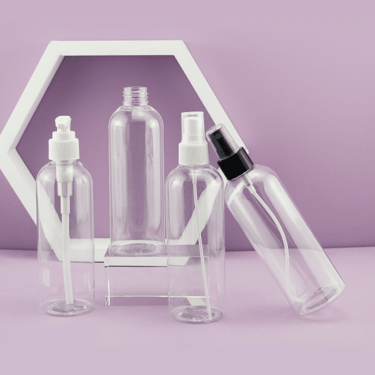 Cosmetic packaging — 250ml Empty Plastic Bottles on Sale Pump Sanitizer Pet Bottle 250 ml Clearance Sale for clear Hand Sanitizer Spray Bottle