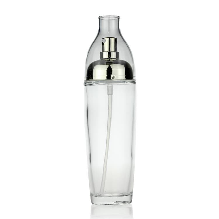 Cosmetic packaging — 120ml Frosted Glass Lotion Bottle Face Oil Bottles Container