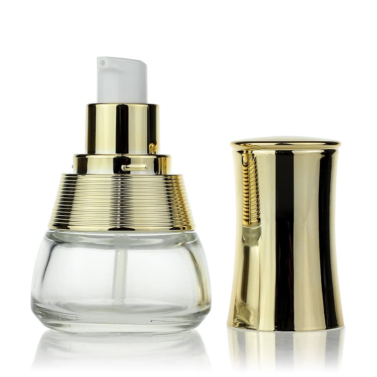 Cosmetic packaging — 30ml/100ml/120ml Glass Lotion Bottle