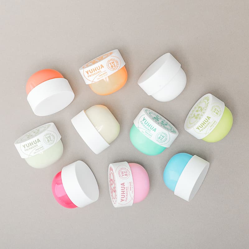 Cosmetic packaging — Custom 30ml 50ml Recyclable Plastic PP Cream Jar with Lid Wide Mouth Pot Body Scrub Butter Container for Skin Care Cosmetic