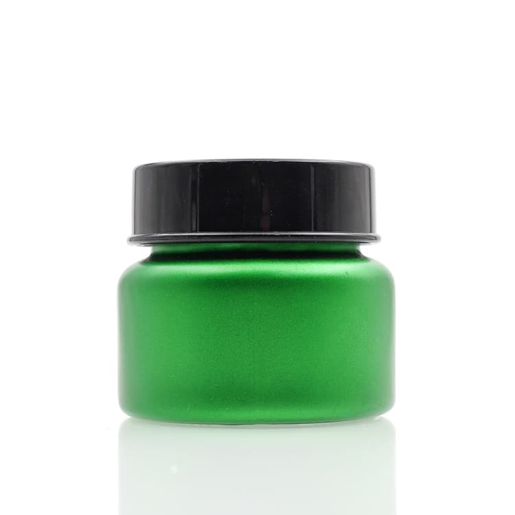 Cosmetic packaging — High Quality 50g Cosmetic Glass Jar for Skincare face Cream jar  packaging