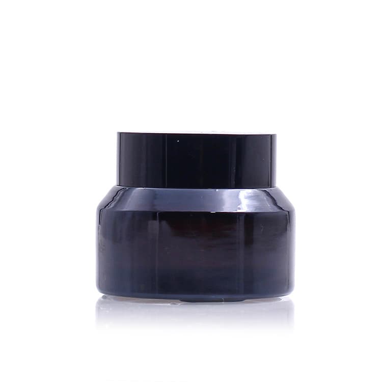 Cosmetic packaging — 15g 30g amber glass vials face cream cosmetic vials