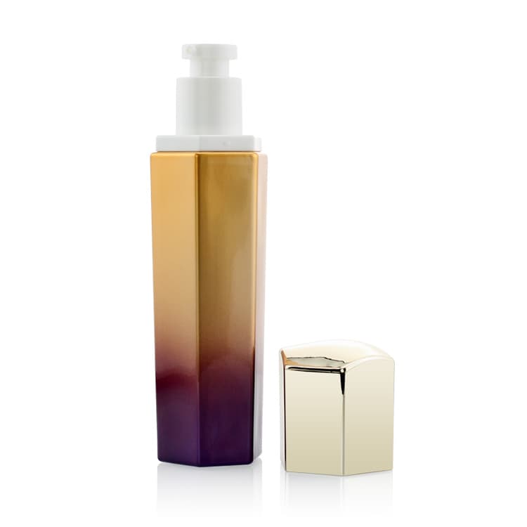 Cosmetic packaging — Glass Lotion Bottle 40ml/110ml/130ml Custom Color with color changing Cosmetic Packaging Bottles Set Container Manufacturers
