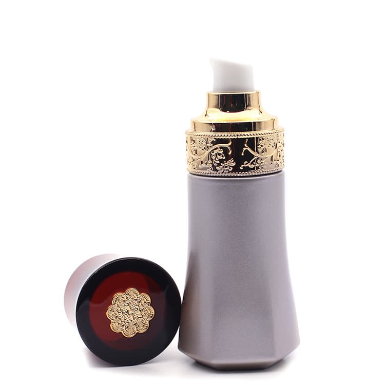 Cosmetic packaging — Glass Lotion Bottle 40ml/50ml/130ml Custom Color  spray painting Cosmetic Packaging Bottles Set Container Manufacturers
