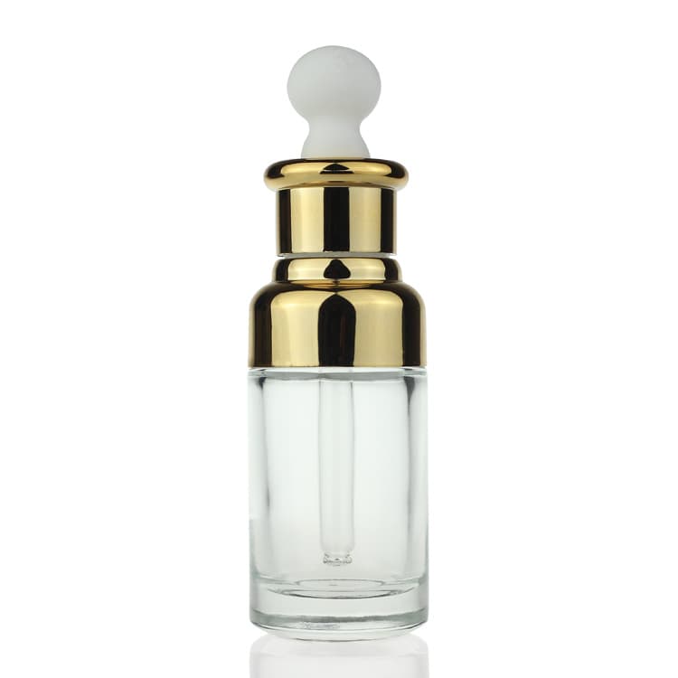 Cosmetic packaging — wholesale custom packaging skin care serum  essential oil bottle 50ml luxury empty glass dropper bottle