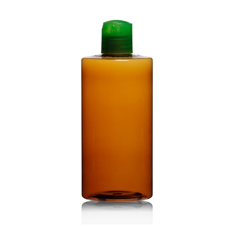 Cosmetic packaging — 500ml Eco Friendly Amber Empty Plastic PET Bottle Container