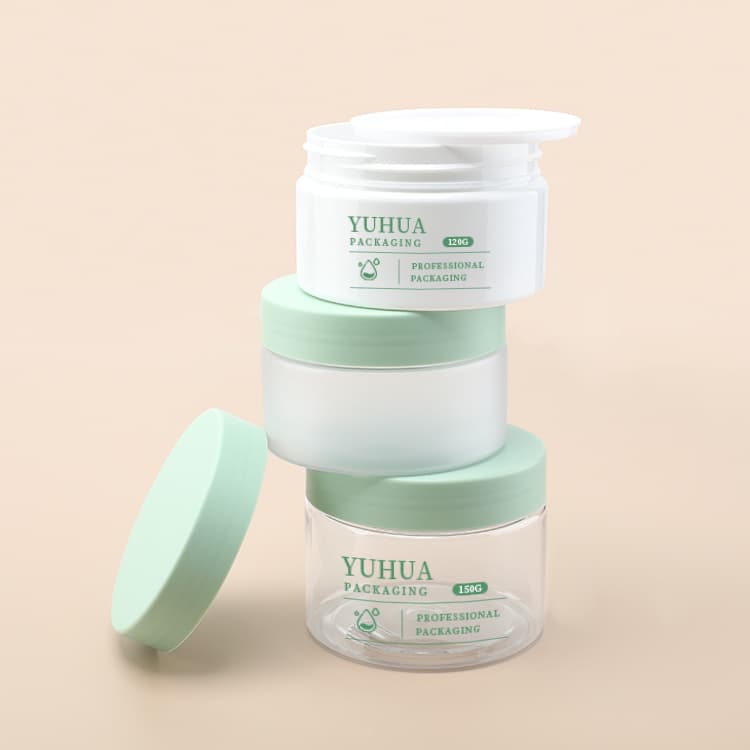 Cosmetic packaging — 200ml PET Jars Environmentally Friendly Plastic Pet Jar Empty Packaging Cosmetic Jar Cream Containers Containerized