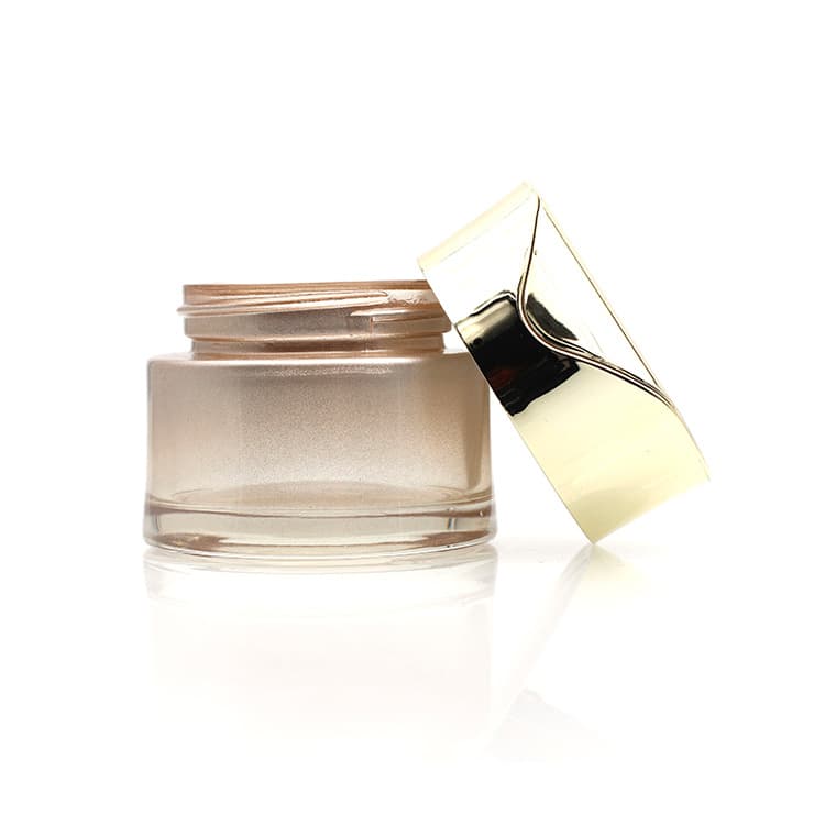 Cosmetic packaging — luxury cosmetic Packaging containers glass cream jar 30g skin care products packaging empty Wholesale