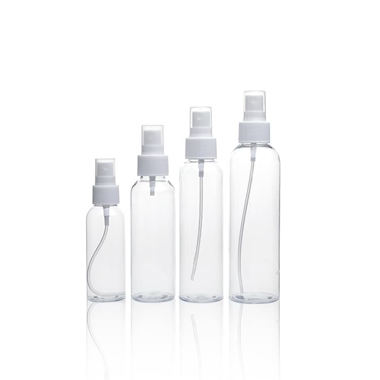 Cosmetic packaging — High-quality 100ml Empty Plastic Bottles on Sale Personal Care Sanitizer PET Bottle OEM Customized Clear Plastic Bolltes 50ml