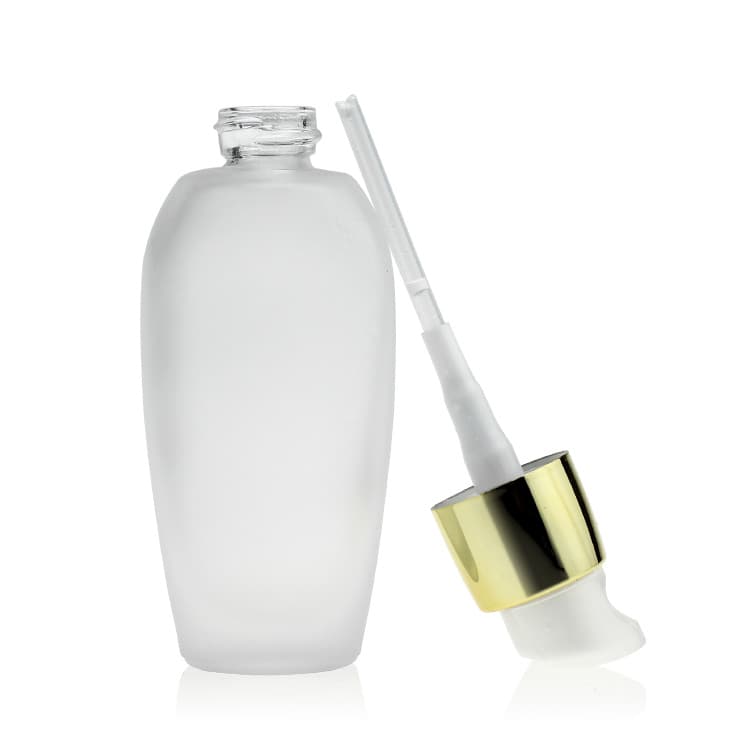 Cosmetic packaging — Beauty Packaging 30ml body cream face cream pump bottle golden rose pump for cream skin care