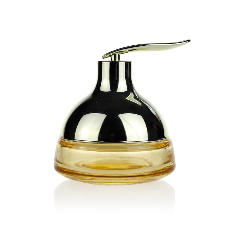 Cosmetic packaging — Luxury Clear Glass jar with gold cap  30g 50g Face Cream Jars Container Cosmetic Packaging Set for Skin Care Jar