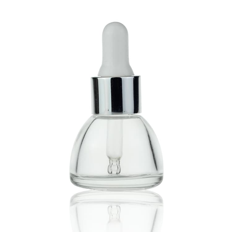 Cosmetic packaging — Classical luxury cosmetic packaging clear empty 35 ml serum glass bottle face serum packaging bottle