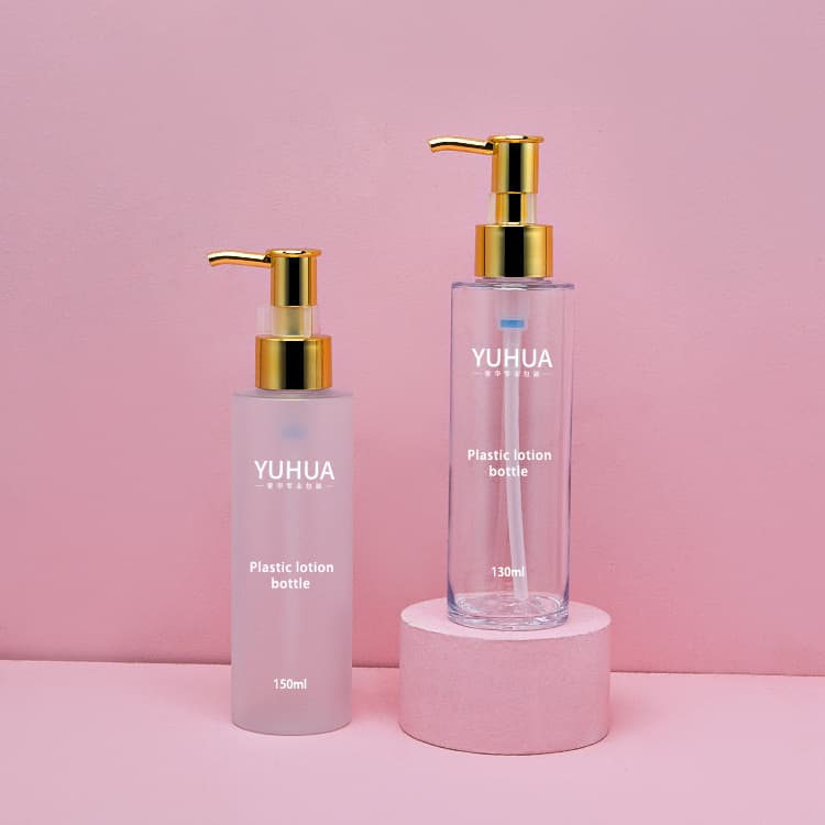 Cosmetic packaging — 150ml Eco Friendly PCR Bottle Skincare Packaging Essence Frosted PET Bottle Spray Foam Pump Recycled Cosmetic Plastic Bottle