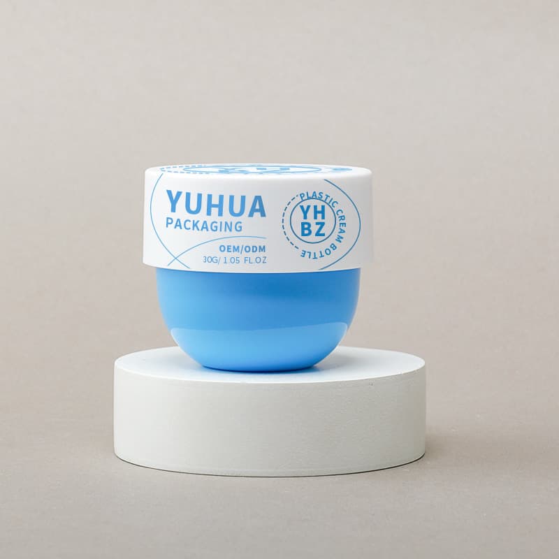 Cosmetic packaging — Custom 30ml 50ml Recyclable Plastic PP Cream Jar with Lid Wide Mouth Pot Body Scrub Butter Container for Skin Care Cosmetic