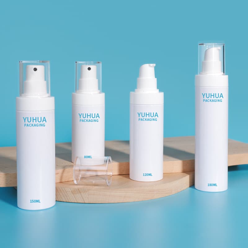 Cosmetic packaging — 120ml 150ml 180ml Body Spray Bottle Luxury Container Plastic Pet Facial Care Cream Lotion Pump Bottle for Cosmetic Packaging