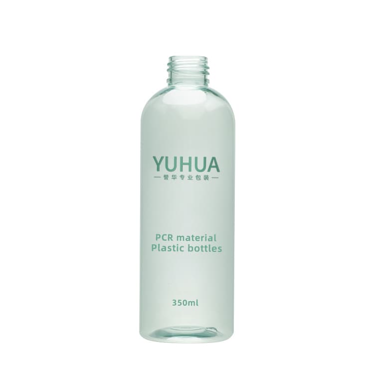 Cosmetic packaging — PCR ECO friendly plastic bottle 350ml 250ml 500ml 120ml with screw top cap lotion pump PCR bottles