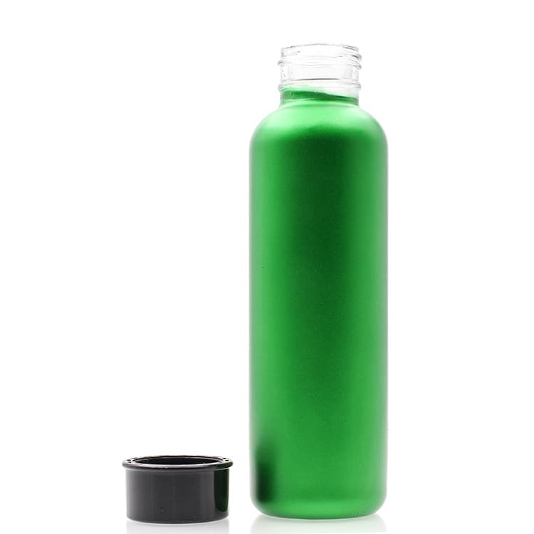 Cosmetic packaging — Glass Lotion Bottle 40ml/80ml/120ml Custom Color green Cosmetic Packaging Bottles Set Container Manufacturers