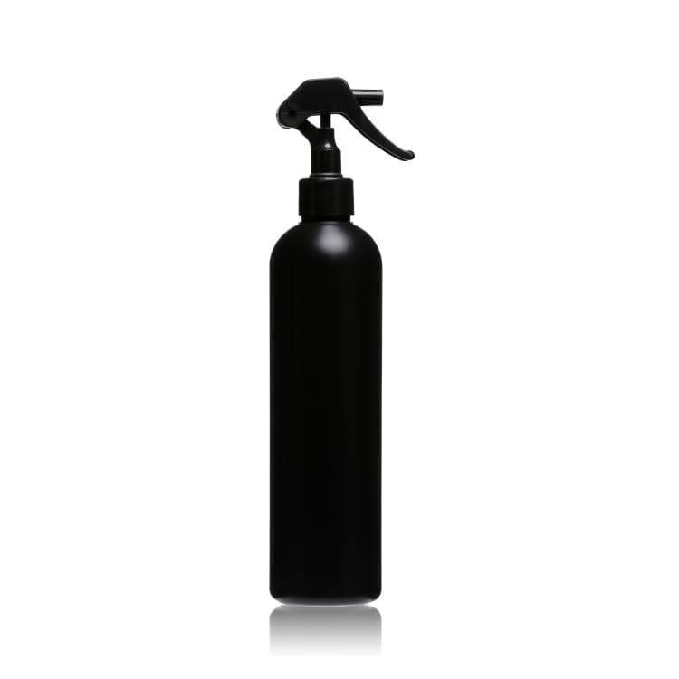 Cosmetic packaging — 360ml Empty Black Plastic HDPE Pump Sprayer Bottle Lotion Pump Empty Bottle Plastic Pet Bottle Manufacturers