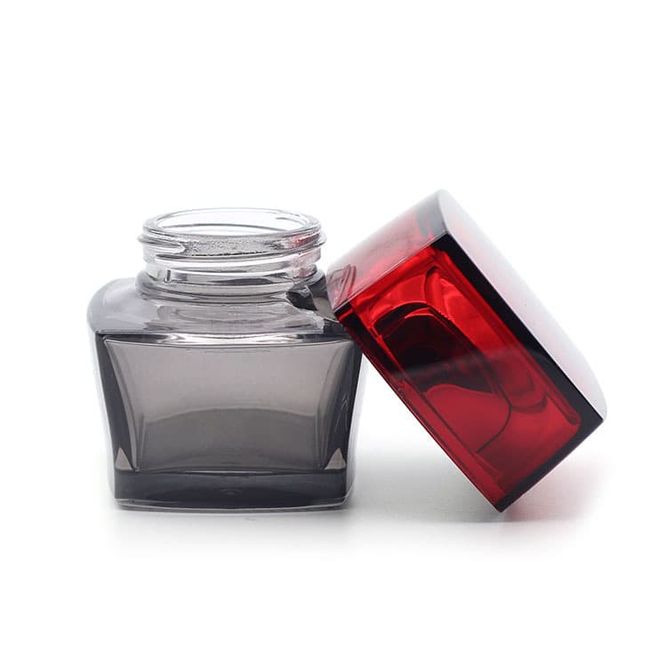 Cosmetic packaging — Glass jar 50g Custom Face Cream Jars Container Cosmetic Packaging Set for Skin Care Jar Manufacturers