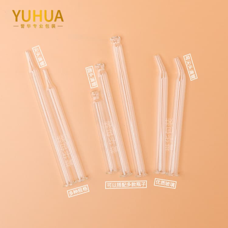 Cosmetic packaging — Wholesale glass dropper pipette serum dropper with scale