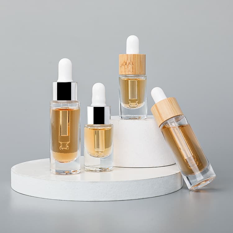Cosmetic packaging — 5ml 10ml Serum Glass Bottle Empty Container Wholesale Price Bottles for Essential Oil Liquid