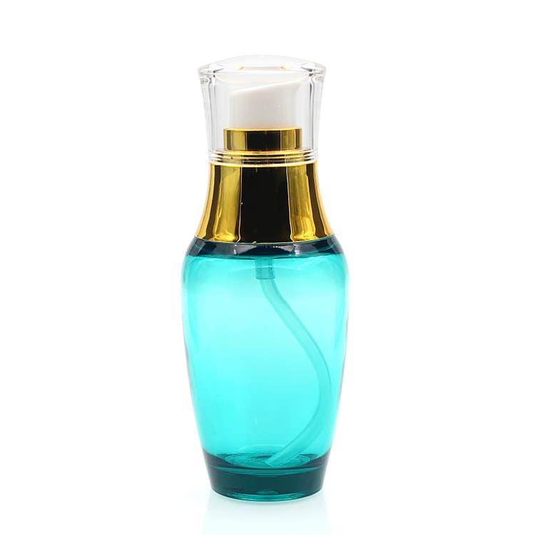 Cosmetic packaging — High quality 70ml plastic PETG cosmetic face lotion cream bottle with pump cosmetic  packaging
