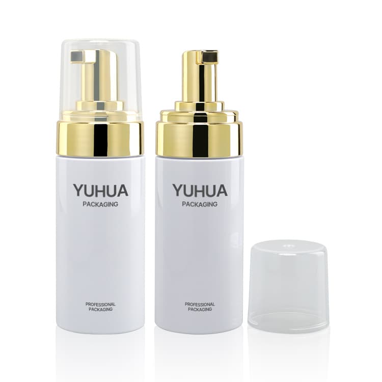 Cosmetic packaging — Liquid Soap Bottle Body Facial Cleanser Foaming Pump Bottle 80Ml 100Ml 120Ml 150Ml Luxury Pump Foam Bottle