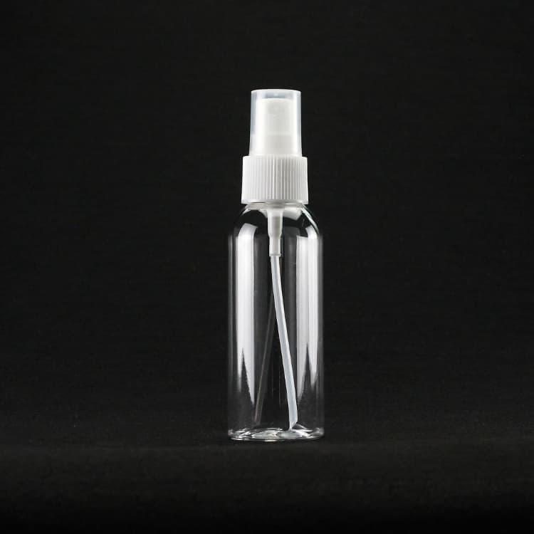 Cosmetic packaging — 60ml empty plastic bottles for liquid on sale pump sanitizer pet plastic squeeze bottles clear hand sanitizer spray bottle