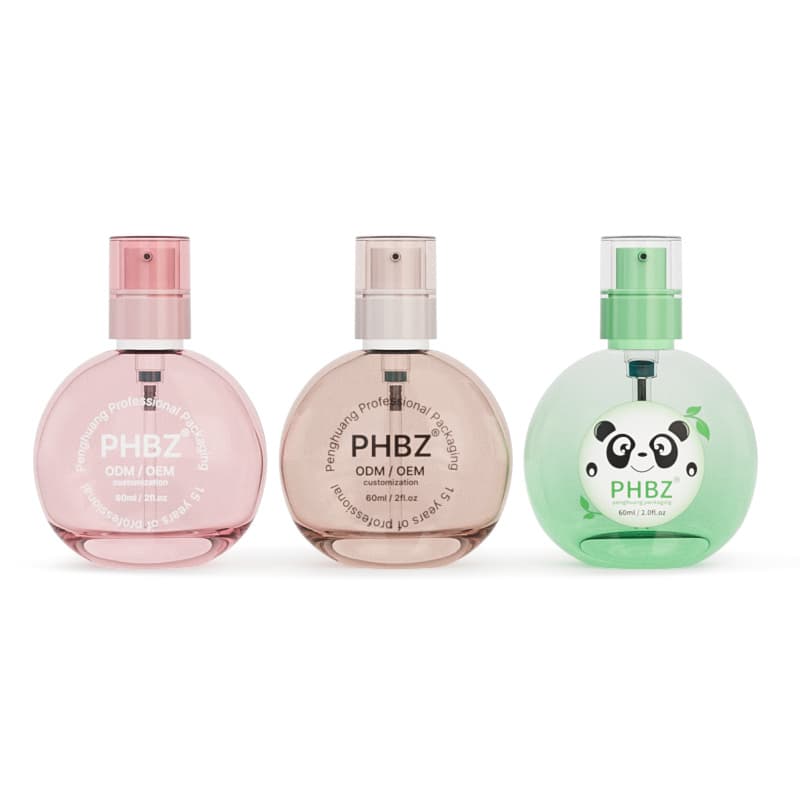Cosmetic packaging — Wholesale 60ml Custom 2oz Pump Flat Glass Foundation Bottle for Skincare & Cosmetics Face Cream Application Packaging