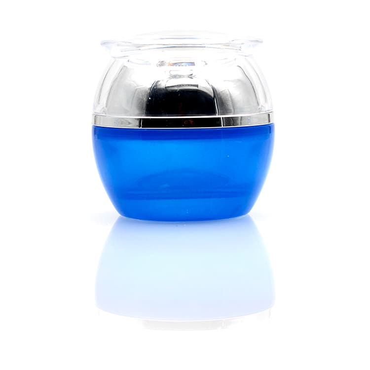 Cosmetic packaging — Hot selling Luxury Skin Care makeup Empty cosmetic container glass jar 50g skin care cream jar packing