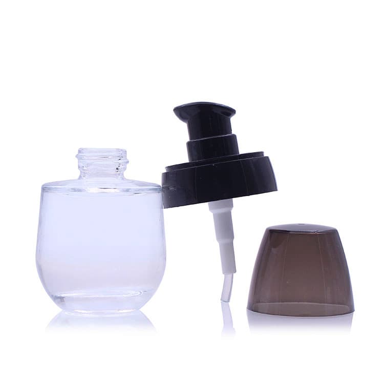 Cosmetic packaging — Stock 30ml 15ml perfume serum bottle special shape with dropper lid