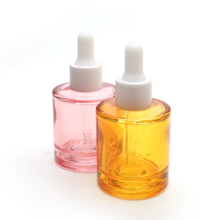 Cosmetic packaging — Glass liquid foundation Bottle colour Custom cosmetics foundation face cream base body scrubs skin care Container Manufacturers