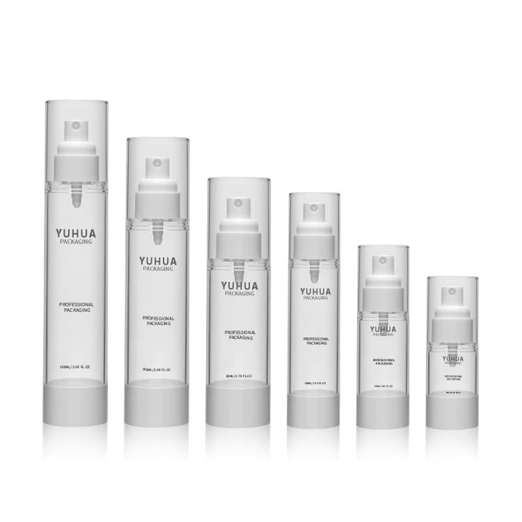 Cosmetic packaging — Cream Lotion Airless Pump Bottle 50Ml100Ml 120Ml Portable Vial Spray Pump Bottles 30Ml Airless Pump Bottles