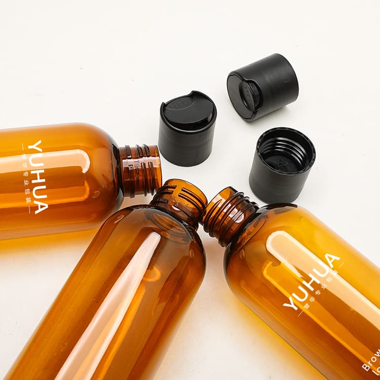 Cosmetic packaging — Long Size 240ml Eco Friendly Sofe Body Wash / Fruit Juice / Lotion Bottle Plastic Shampoo Bottle Recycled Plastic PET Bottle