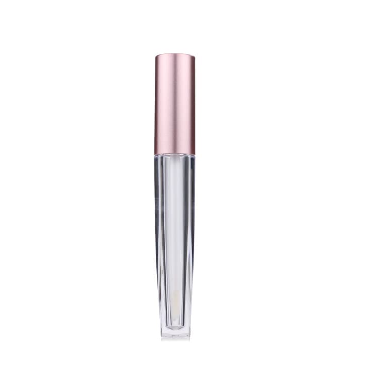 Cosmetic packaging — Empty Plastic Cosmetic Packaging Pink Lipgloss Tube Containers with Wands PETG AS Lip Gloss 2ml 10ml OEM Customized
