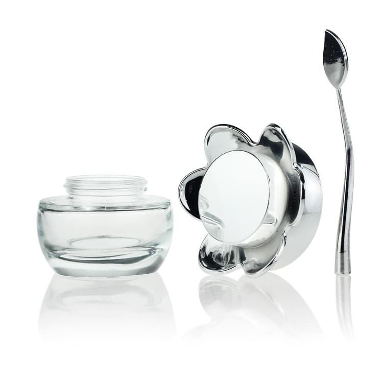 Cosmetic packaging — customized Luxury cosmetic packaging 50g 30g cream glass jar Facial Cleanser for skincare makeup containers