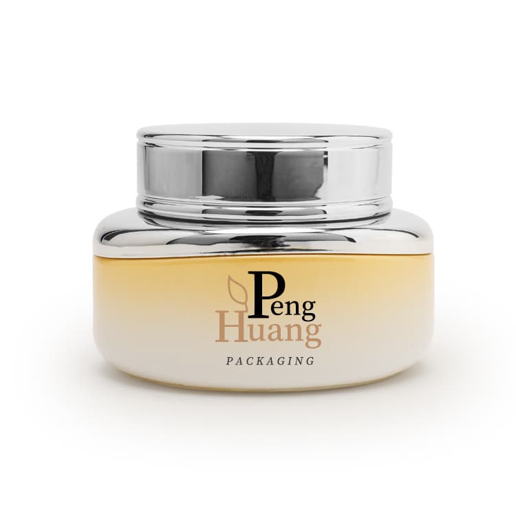 Cosmetic packaging — Empty face cream jar 50g container lotion Skin care cosmetic Packaging set glass jars